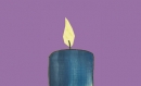 Eine Kerze