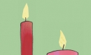 Zwei Kerzen